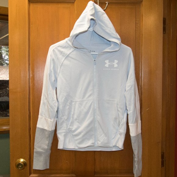 Super Cute Under Armour Youth XL Zippered hoody Excellent Shape! - Picture 1 of 7